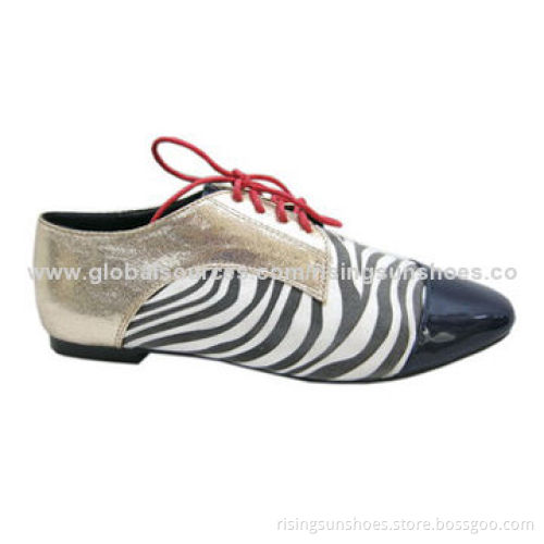 Athletic Shoe with Lace PU Design/Popular Oxford Style, for Autumn/Winter, OEM Orders Accepted